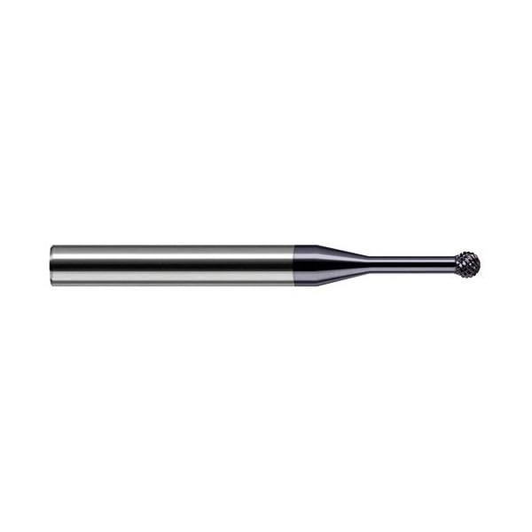 1/4 in. dia. x 1 in.Neck x 270 deg. Carbide Deburring Undercut End Mill, 16 RH Teeth, 13 LH Teeth